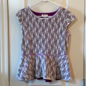Matilda Jane Peplum top